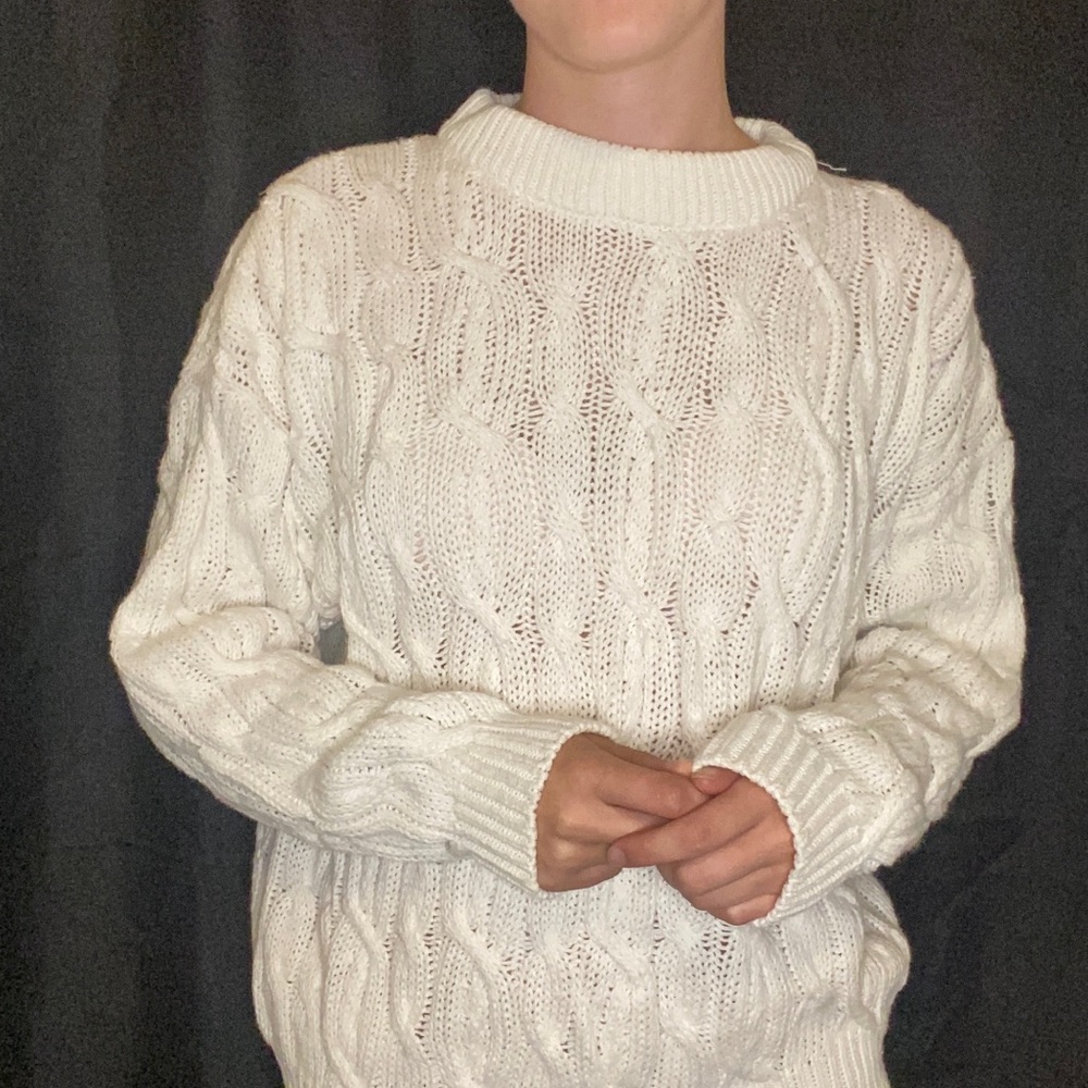 Chunky 80s Knit Sweater